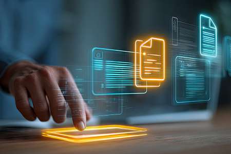 © KM - stock.adobe.com Foto: Abstrakte Bedienelemente