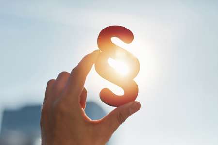 Foto: Paragraphen Symbol